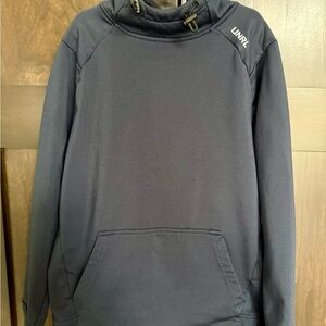 UNRL Youth Crossover Navy Blue Hoodie